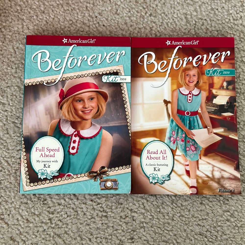 Beforever American girl doll KIT books - Picture 1 of 2